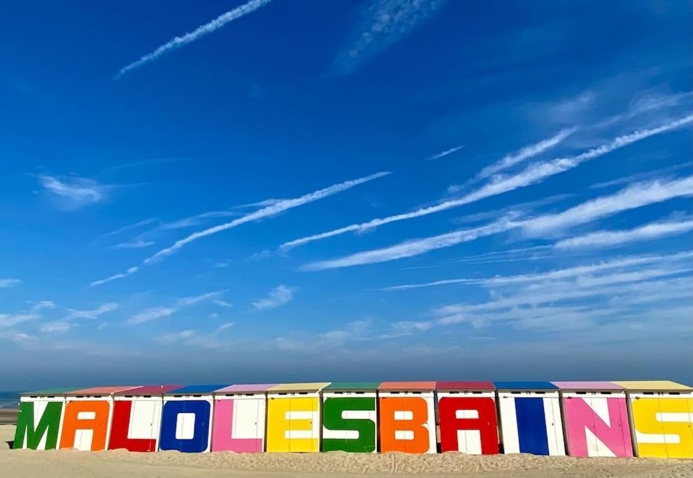 Appartement "Escapade A Malo" 4 A 6 Personnes 5 Mn A Pied De La Plage Dunkirk Esterno foto